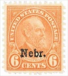 U.S. #675 6c Garfield, Nebraska - Mint