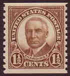 U.S. #686 11/2c Warren G. Harding Coil MNH