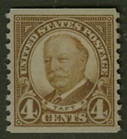 U.S. #687 4c William H. Taft Coil - MNH