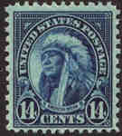 U.S. #695 14c American Indian - MNH