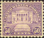 U.S. #701 50c Arlington Amphitheater - Mint