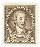 U.S. #704 1/2c Washington Portrait by Charles Wilson Peale MNH