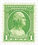 U.S. #705 1c From Washington Bust by  Houdon MNH