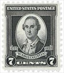 U.S. #712 7c Washington Portrait by John Trumbull MNH