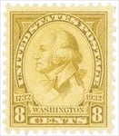 U.S. #713 8c Washington Portrait by Saint Memin - MNH