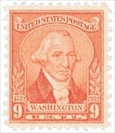 U.S. #714 9c Washington Portrait by W. Williams - MNH