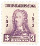 U.S. #726 Georgia Bicentennial MNH