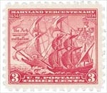 U.S. #736 Maryland Tercentenary MNH