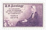 U.S. #737 Mothers of America MNH