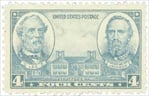 U.S. #788 4c Lee & Jackson MNH