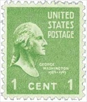 U.S. #804 1c George Washington MNH