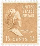 U.S. #805 1-1/2c Martha Washington MNH