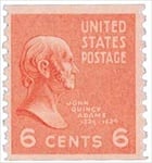 U.S. #846 6c John Quincy Adams Coil MNH