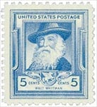 U.S. #867 5c Walt Whitman MNH