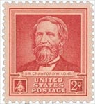 U.S. #875 2c Dr. Crawford W. Long MNH