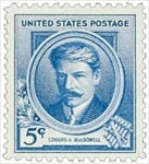 U.S. #882 5c Edward A. MacDowell MNH