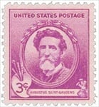 U.S. #886 3c Augustus Saint-Gaudens MNH