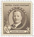 U.S. #888 10c Frederic Remington MNH