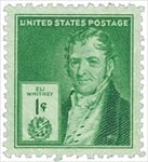 U.S. #889 1c Eli Whitney MNH