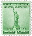 U.S. #899 Statue of Liberty MNH