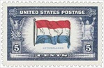 U.S. #913 Flag of Netherlands MNH