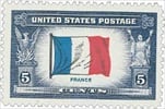 U.S. #915 Flag of France MNH