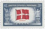 U.S. #920 Flag of Denmark MNH