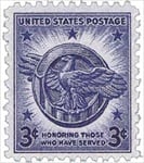 U.S. #940 Honorable Discharge MNH