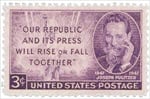 U.S. #946 Joseph Pulitzer MNH