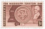 U.S. #955 Mississippi Territory MNH