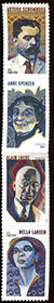 U.S. #5474a Harlem Renaissance, Vertical Strip of 4