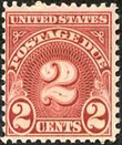 U.S. #J81 2c Postage Due MNH