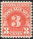 U.S. #J82 3c Postage Due MNH