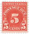 U.S. #J83 5c Postage Due MNH