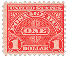 U.S. #J87 $1.00 Postage Due MNH