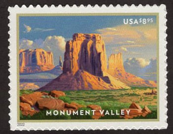 U.S. #5666 Monument Valley $8.95