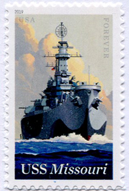 U.S. #5392 USS Missouri