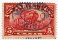 U.S. #Q5 5c Mail Train Used