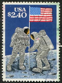 U.S. #2419 Moon Landing Used