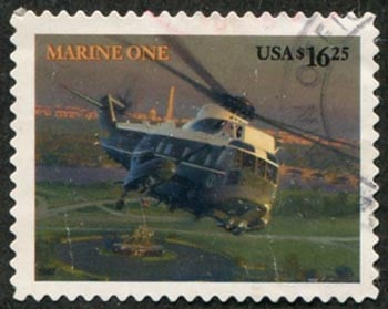 U.S. #4145 Marine One Used