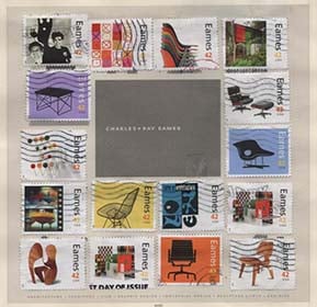 U.S. #4333 Charles and Ray Eames Set of 16, Used