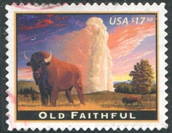 U.S. #4379 Old Faithful Used