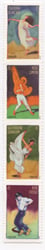 U.S. #4701a Innovative Choreographers, Strip of 4