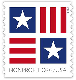 U.S. #5756 Patriotic Block Stamp Coil