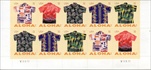 U.S. #4596a Aloha Shirts 32-cent, PNB of 10