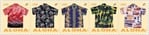 U.S. #4596a Aloha Shirts 32c, Strip of 5