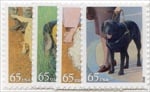 U.S. #4604-07 Dogs at Work 65c, 4 Singles