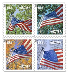 U.S. #4799a A Flag for All Seasons - Block of 4 (Avery)