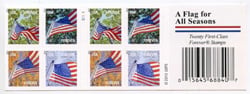 U.S. #4785d A Flag for All Seasons Booklet of 20 - (Sennett #S1111)