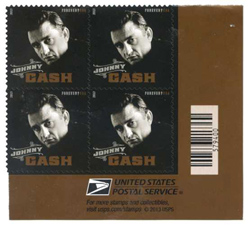 U.S. #4789 Johnny Cash PNB of 4